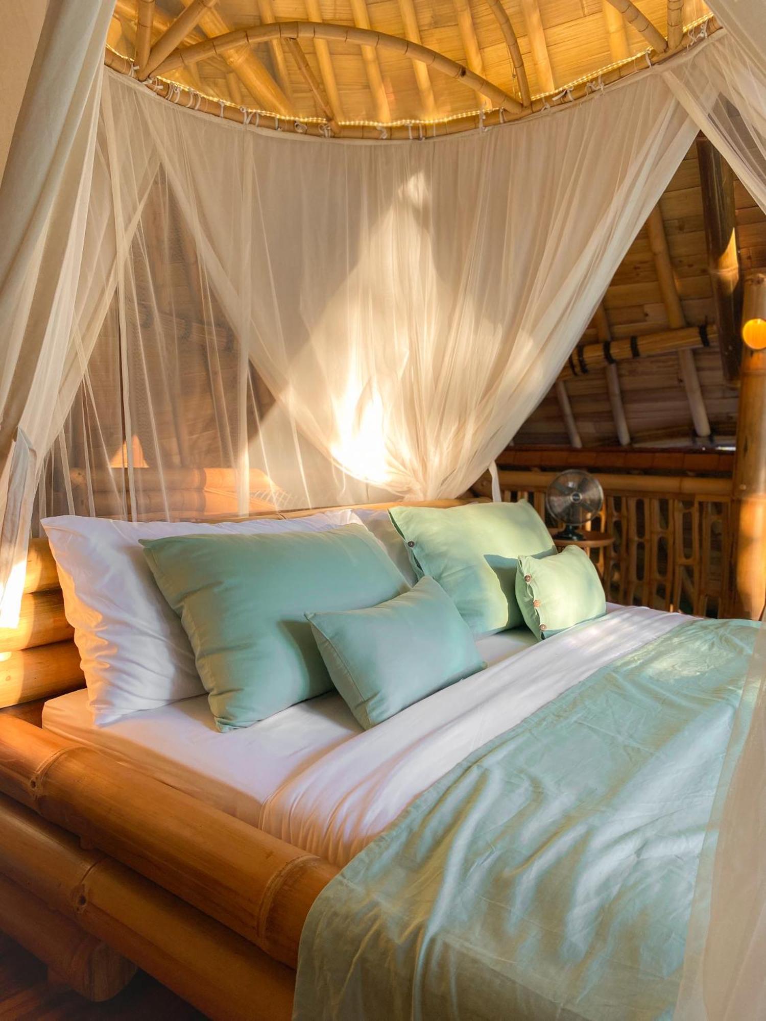 Villa Wahem Eco Bamboo - Magical Bamboo House Ubud Exterior foto